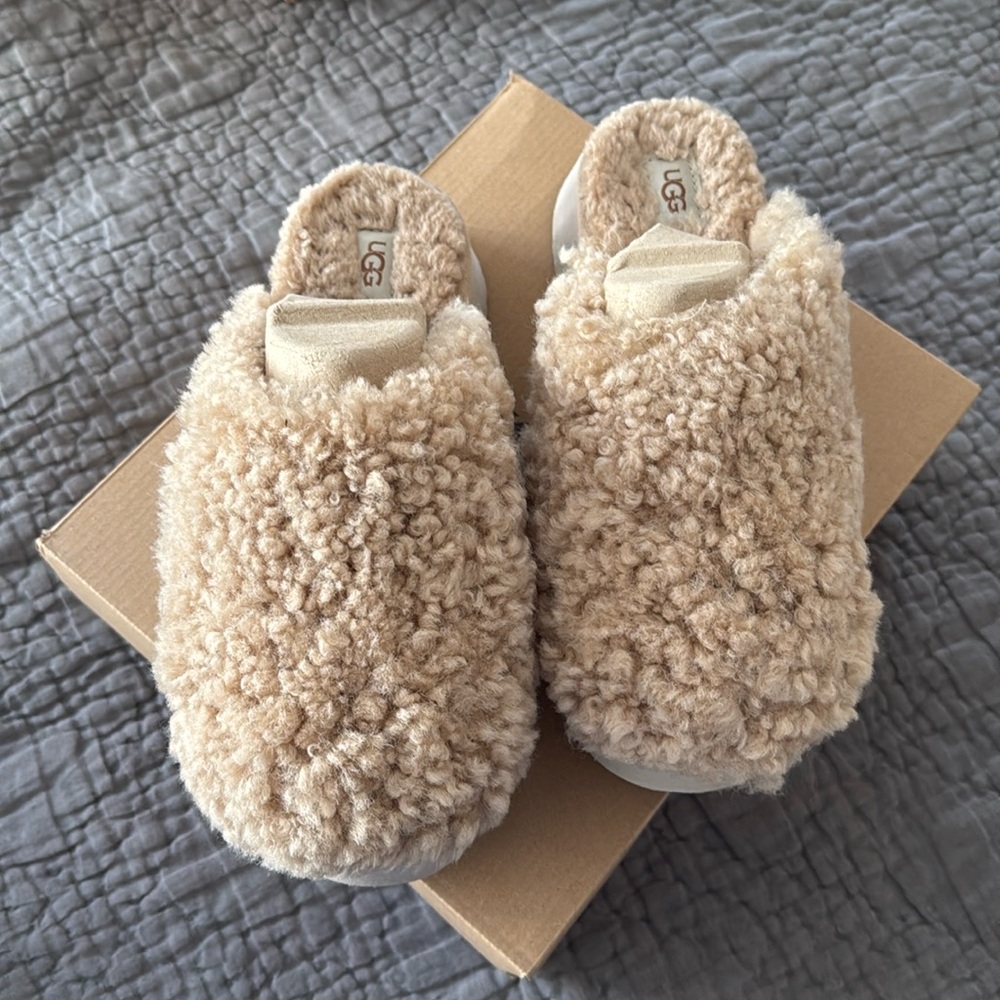 Ugg maxi curly platform